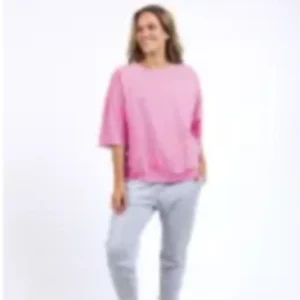 Mazie Pink Cotton Sweat